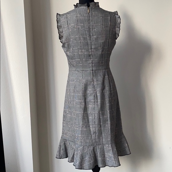 Grey Pink Black Trim Dress - Picture 2 of 2